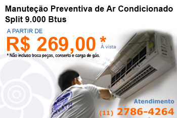 Manutenção de Ar Condicionado em Santo André